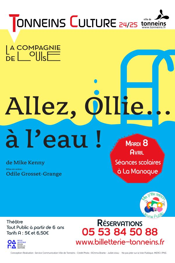 Théâtre - "Allez, Ollie...A L'Eau !"