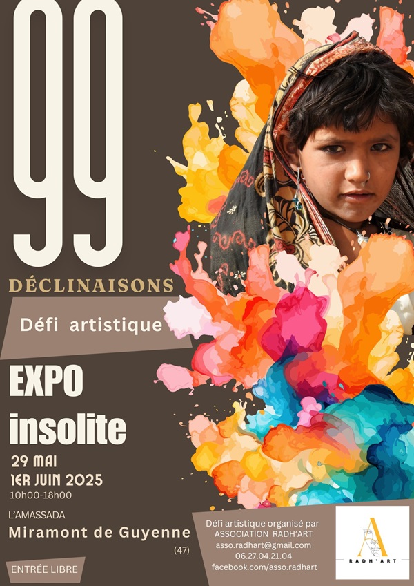 Exposition : 99 déclinaisons - défi artistique