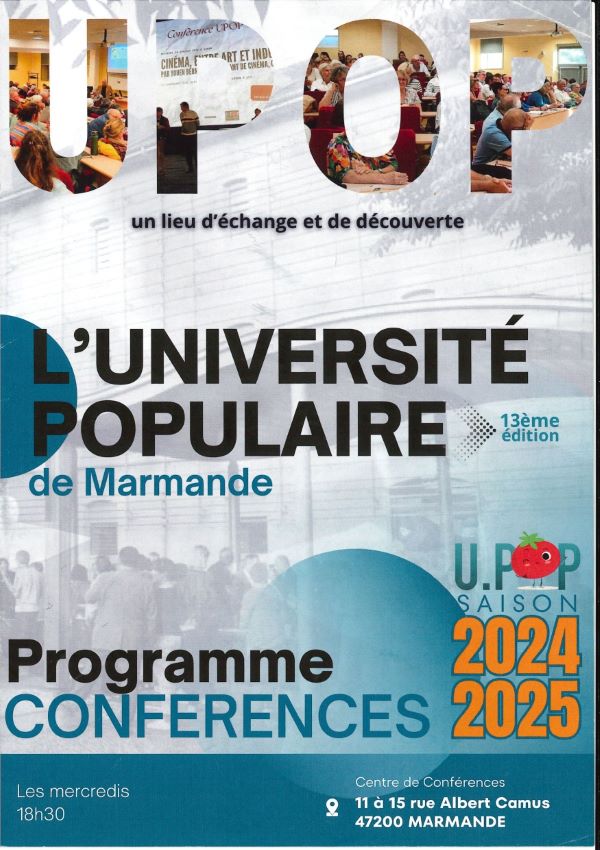 Conférence UPOP "Se Debussy au Jazz, les nouve ...