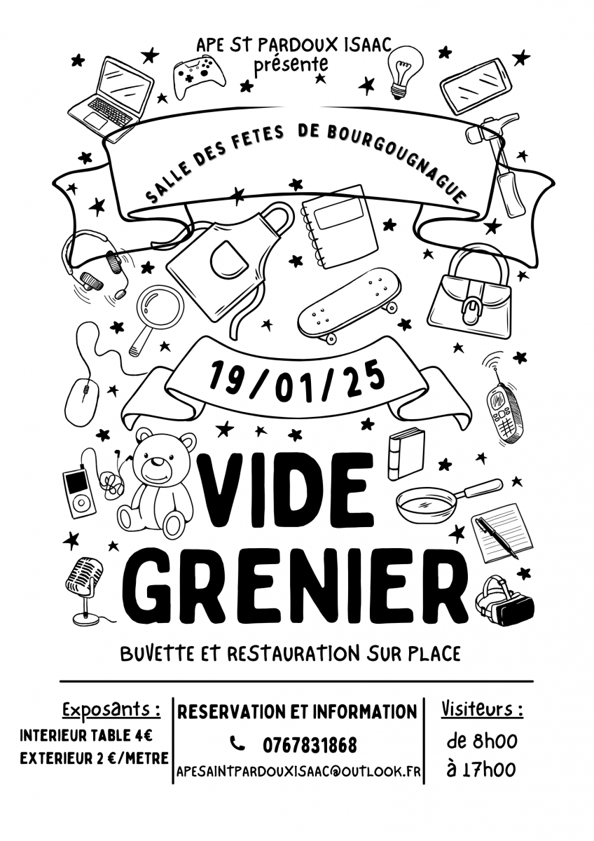 Vide grenier de l'hiver