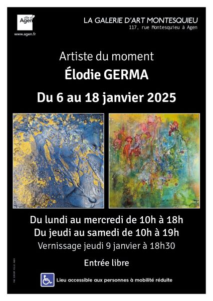 Elodie Germa Exposition de peintures