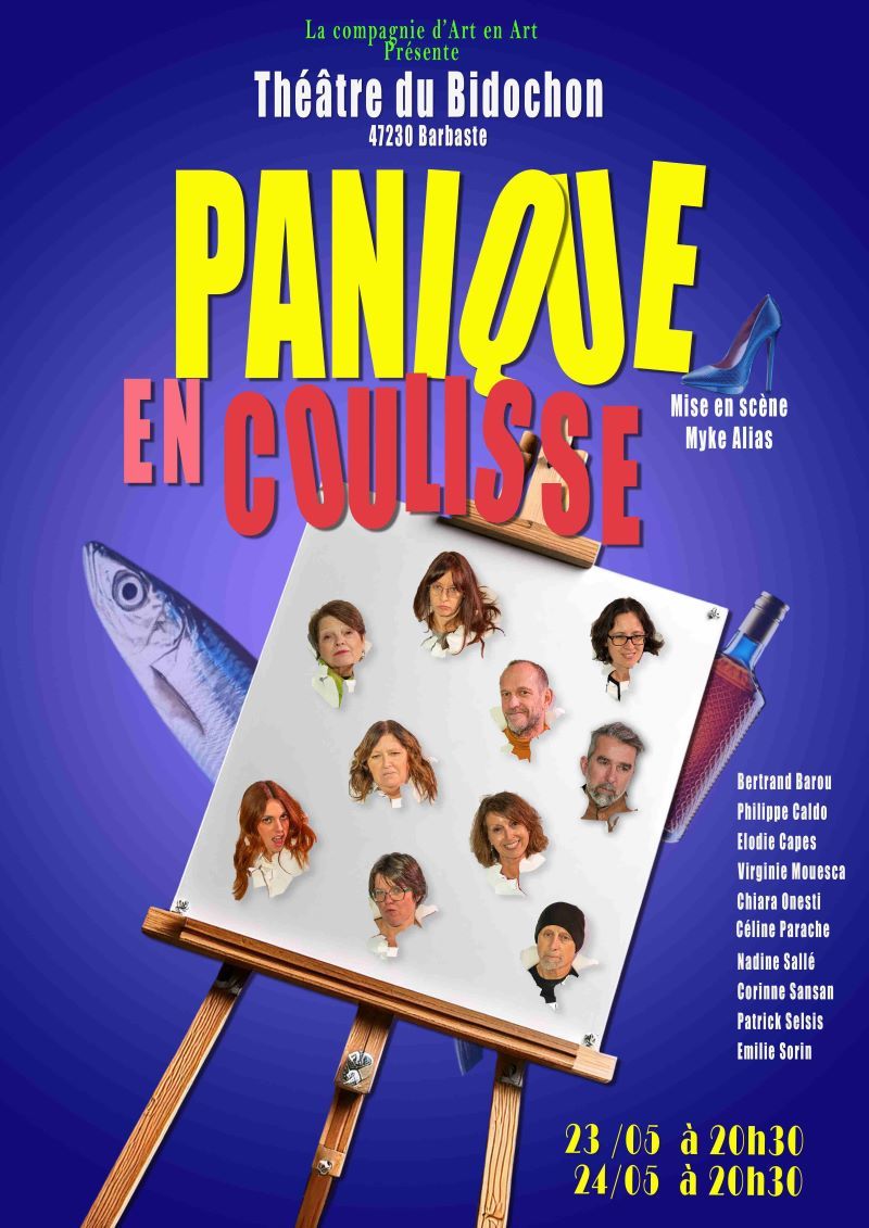 Théâtre : Panique en coulisse