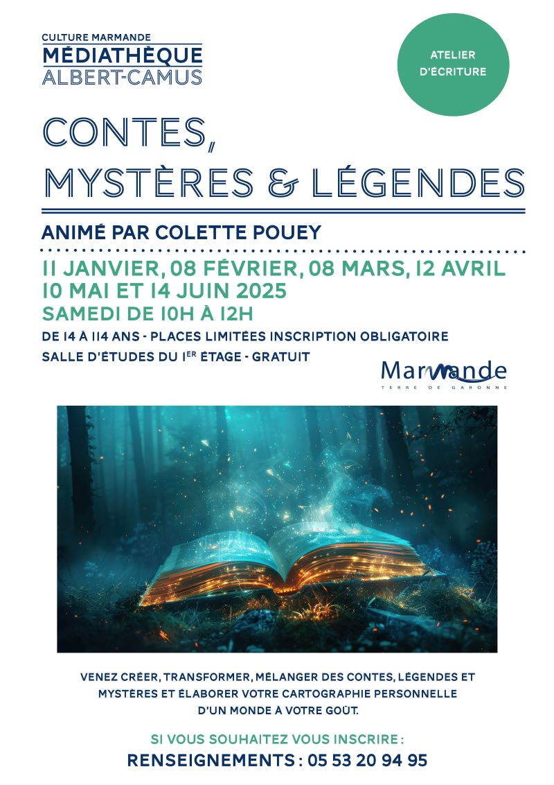 Atelier d'écriture - "Contes, mystères et légn ...