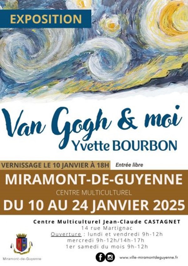 Exposition de peinture - Yvette BOURBON