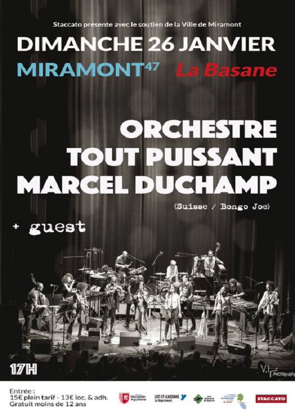 Concert Staccato -Orchestre Tout Puissant Marc ...