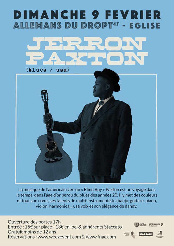 Concert Staccato - Jerron Paxton