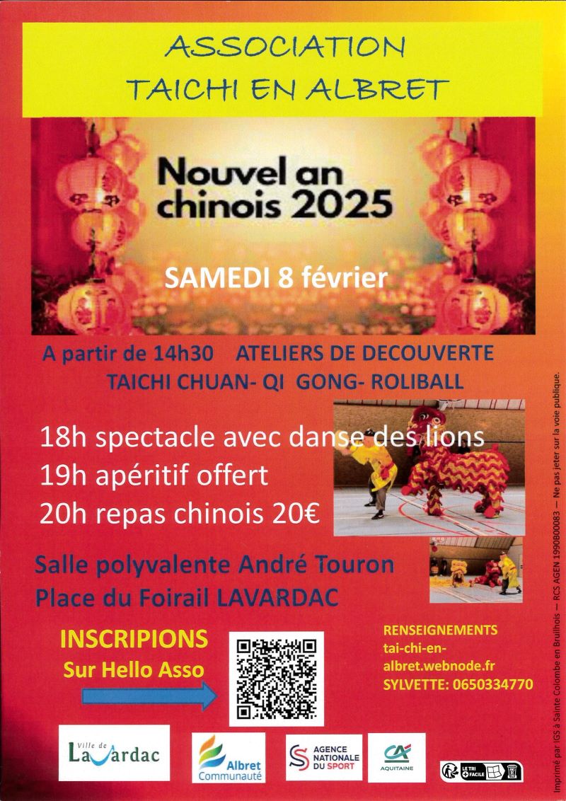 Association Tai chi en Albret : Nouvel an chin ...