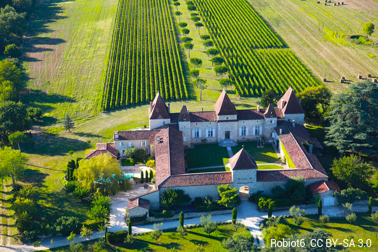 Point de vue sur la campagne à Espiens