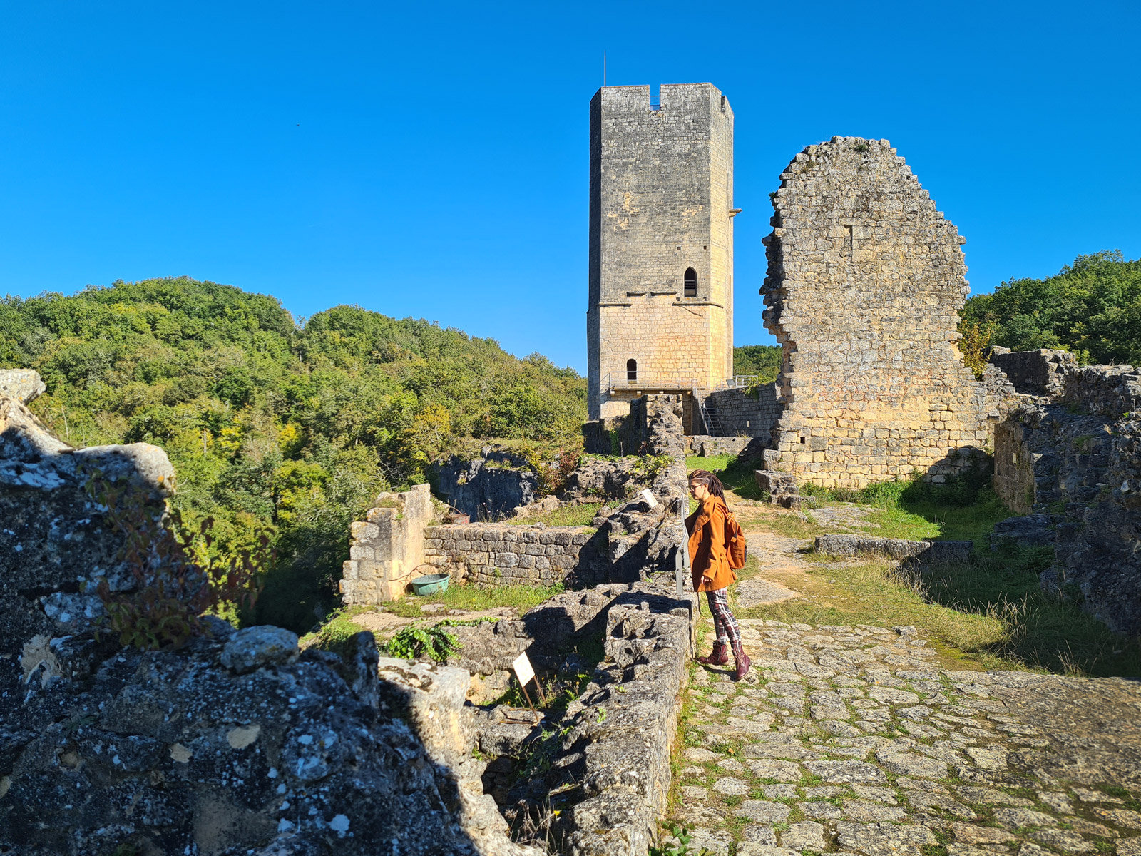 Visit of the Château de Gavaudun