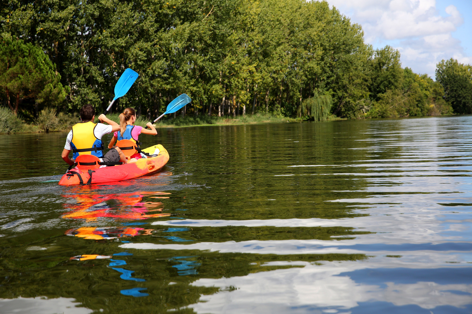 Faire du canoë-kayak dans le Lot-et-Garonne